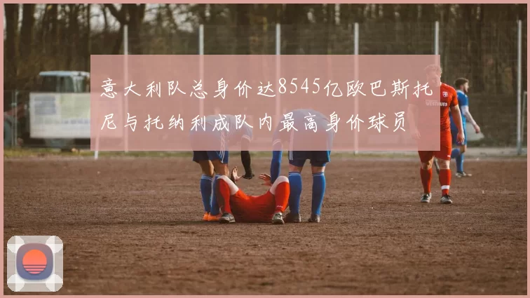 意大利队总身价达8545亿欧巴斯托尼与托纳利成队内最高身价球员